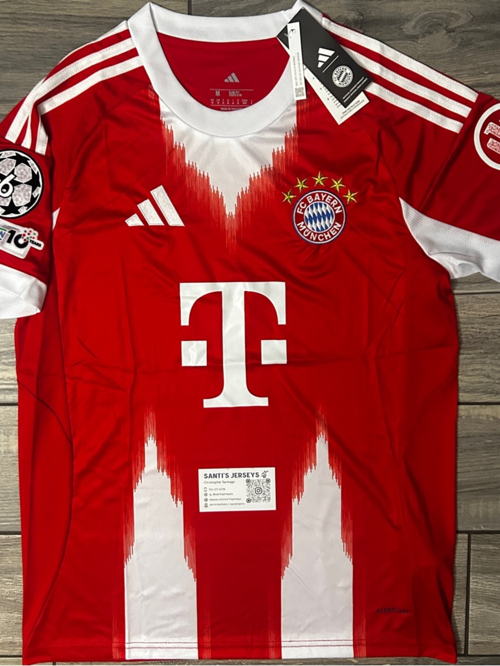Fc Bayern 25/26 Home | Champions League Jersey | Size Medium